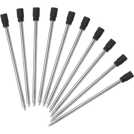 2.75'' Ballpoint Pen Refills, Replaced Refills for Diamond Crystal Stylus Pens and Ballpoint Pens (Black Refills,10 pack)