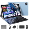Raemond Android 15 Tablet 10 Inch, 24GB RAM+128GB ROM/1TB Expandable,