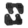 Motorcycle Adjustable Rearset Foot Pegs Mounting Base Replacement for YZF