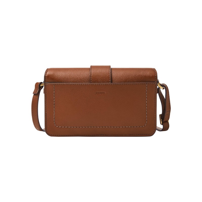 Fossil Crossbody Bag Zoey, Braun