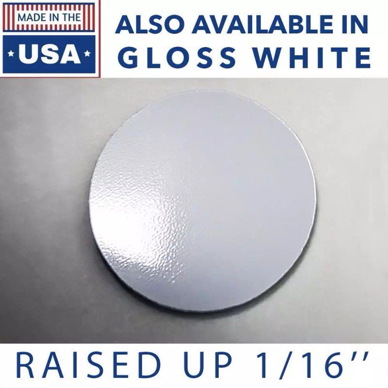 Advanced Trims Raised White Plastic Letters TRD Skid Plate compatible