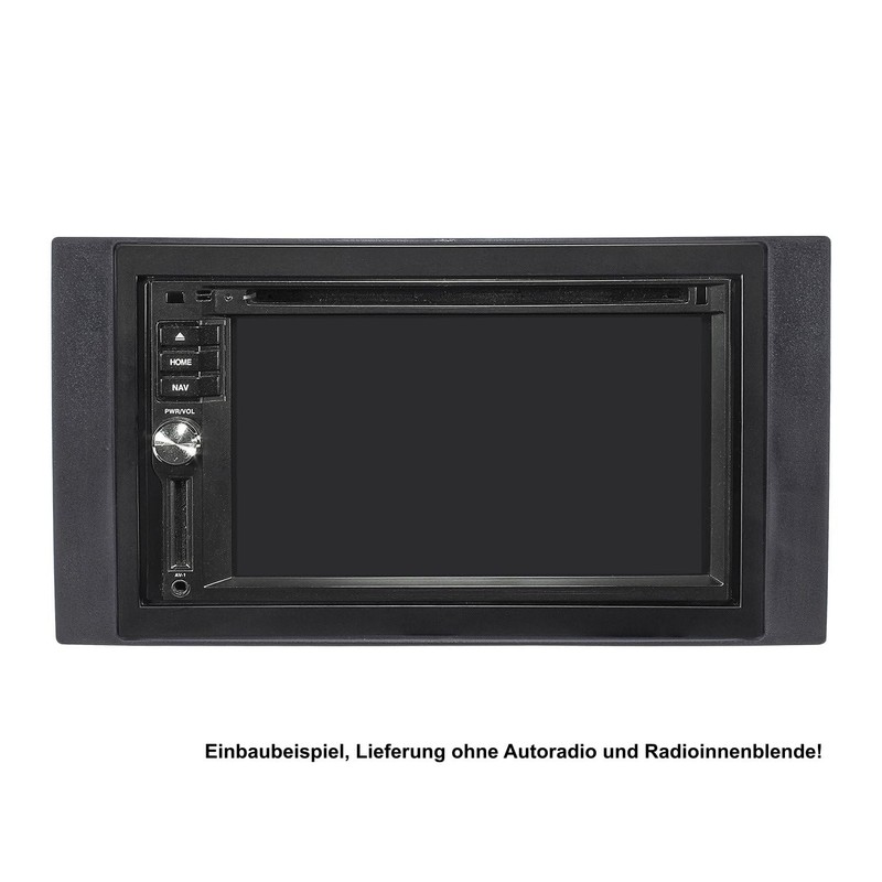 tomzz Audio 2415-067 Double DIN Radio Faceplate Compatible with Ford