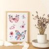 PLIGREAT 3 Sheets Butterfly Rub on Transfer for Crafts and