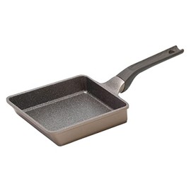 パール金属 玉子焼き フライパン 15×18cm メガストーン ガス火専用 菜箸が置ける HB-6787