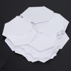 100 Pieces Patch Work Templates, Hex Paper Model Board, Quilting,