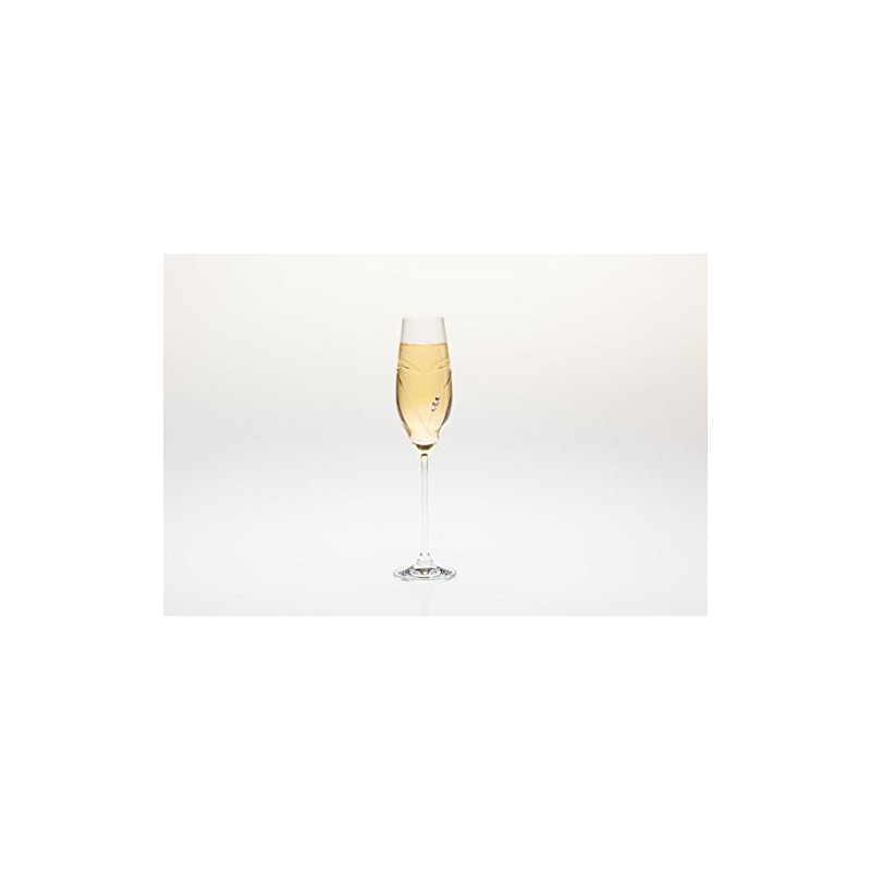 DIAMANTE 5057.412 Herz Champagner und Prosecco Gläser Glass