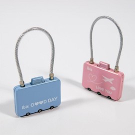 Aibis 3-Dial Wire Lock SP 11332 5ea