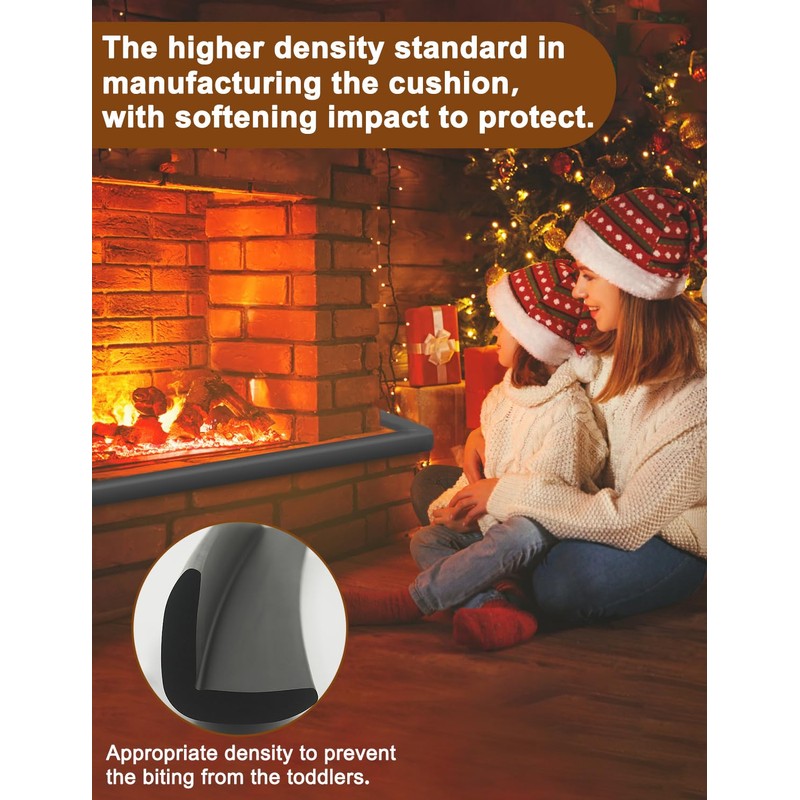 Arinbeb Foam Corner Protector for The Fireplace Hearths Edge and