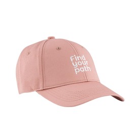 BABY GAON Gorra para Hombre y Mujer | Gorra Tipo Beisbolista Ajustable para Senderismo con Visera Curva | Caminata Deportes al Aire Libre (Poliéster, Rosa)