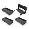LIKERAINY Cable Bushing Desk Table Grommets 80x 160mm Cable Outlet