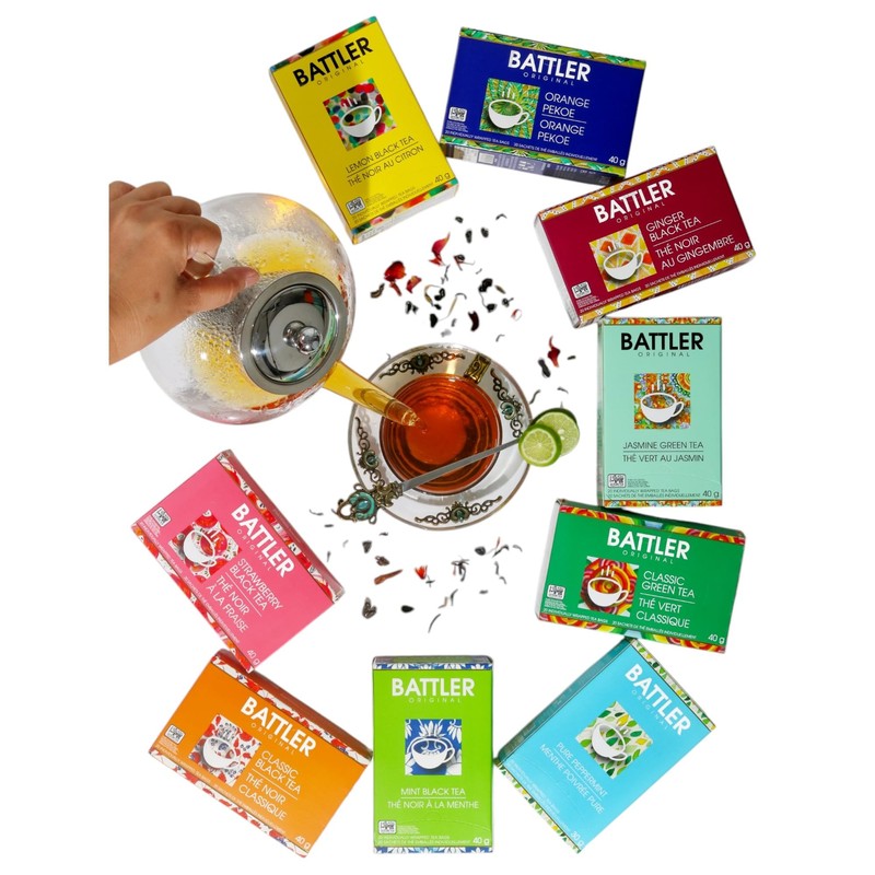 Battler Original Tea Gift Box – 80 Envelope Tea Bags