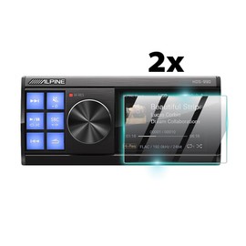 IPG ProActive Made for Alpine HDS-990 Digital Media TouchScreen Display 9H Hardness Screen Protector (2 Units) Nano Ceramic Film Ultra Responsive High Clarity for HDS990