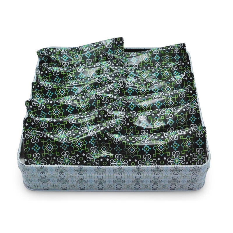 Al Bohsali Maamoul Pistachio Filled Shortbread Cookies 12 Individual Pouches