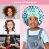 Heniho Gorros Satén Coleteros Niños Bonitos Pelo Niñas Cabello Rizado