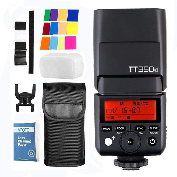 Godox TT350O 2.4G TTL Camera Flash HSS 1/8000s GN36 Speedlite