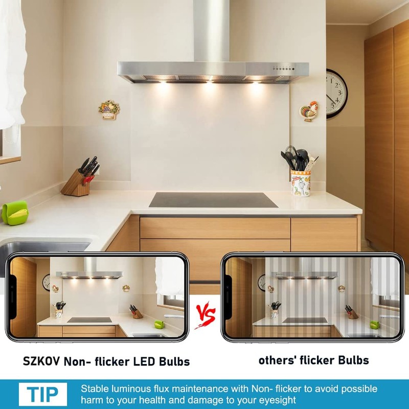 5-Pack G8 LED Bulb 3W GY8.6 Bi-Pin Base T4 JCD