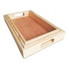Set De Bandejas Apilables Estilo Montessori