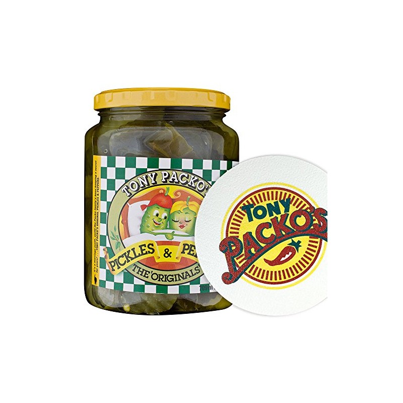 Tony Packo's The Original Pickles and Peppers, 24 Ounce -