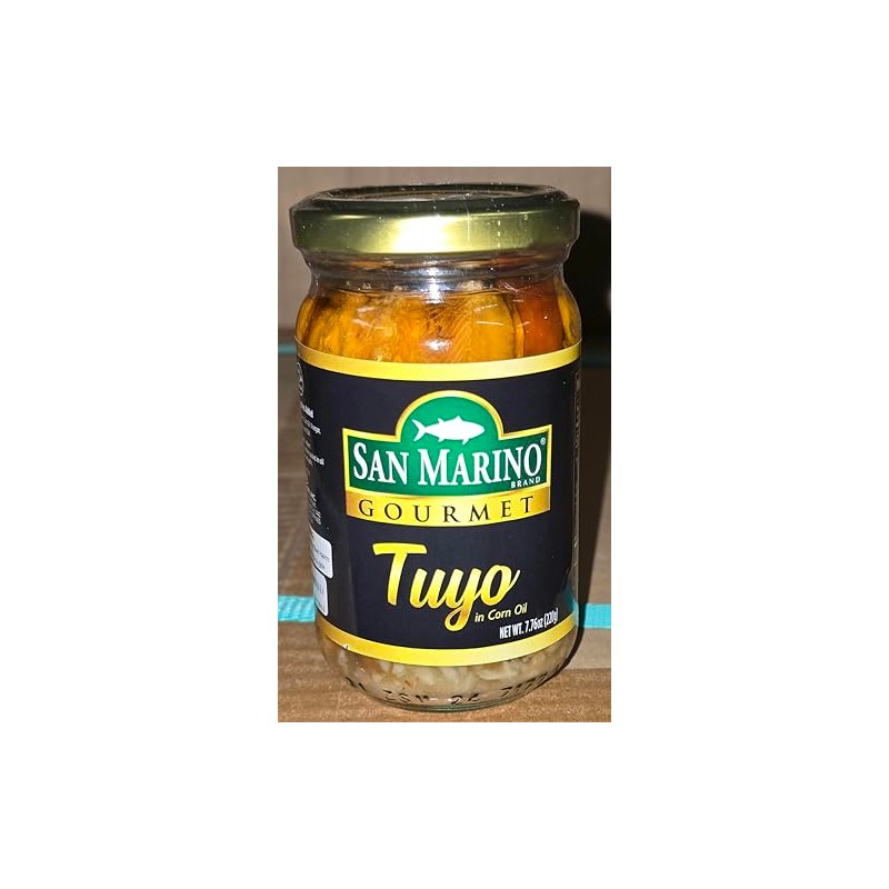 San Marino Gourmet Tuyo in Corn Oil 7.76 oz, 2