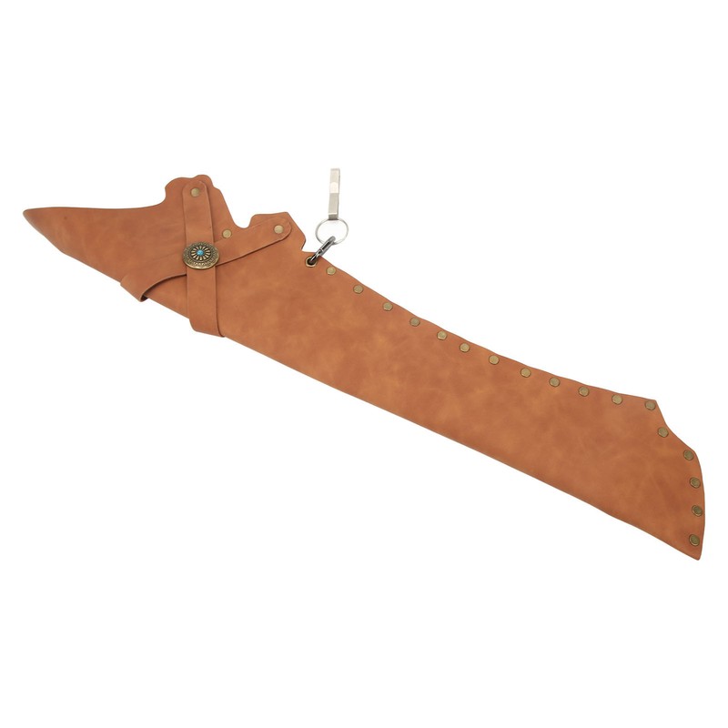 Archery Back Arrow Quiver Holder Waist Mounted PU Arrow Storage