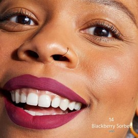 SEPHORA COLECCIÓN Crema Lip Stain Liquid Lipstick 14 Blackberry Sorbet