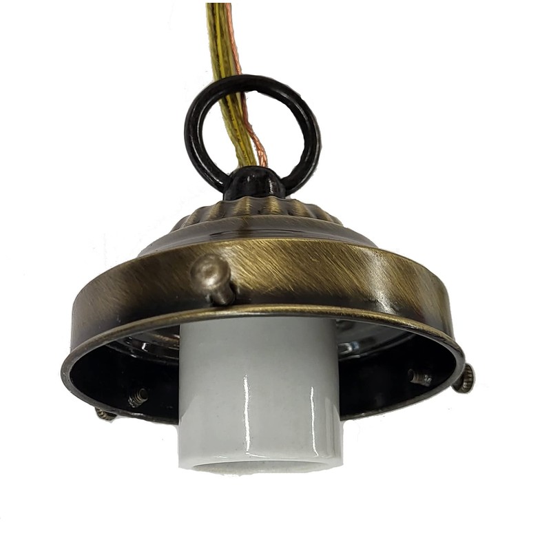 B&P Lamp® Holder Kit for 3 1/4" Fitter Shades, Antique