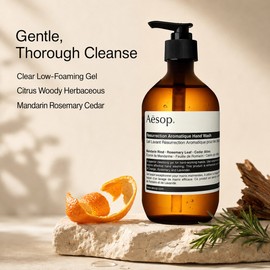 Aesop Resurrection Aromatique Hand Wash Citrus Woody Herbaceous Gel 500 mL