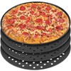 MANCHAP 4 Pack 12 Inch Round Pizza Baking Pan with