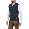 Blend Larsson Men's Knitted Sweater Vest Fine Knit with V-Neck