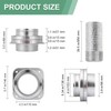 Hahoray Magnetic Dryer Vent Connector Kit Airtight Seal Magnetic Dryer