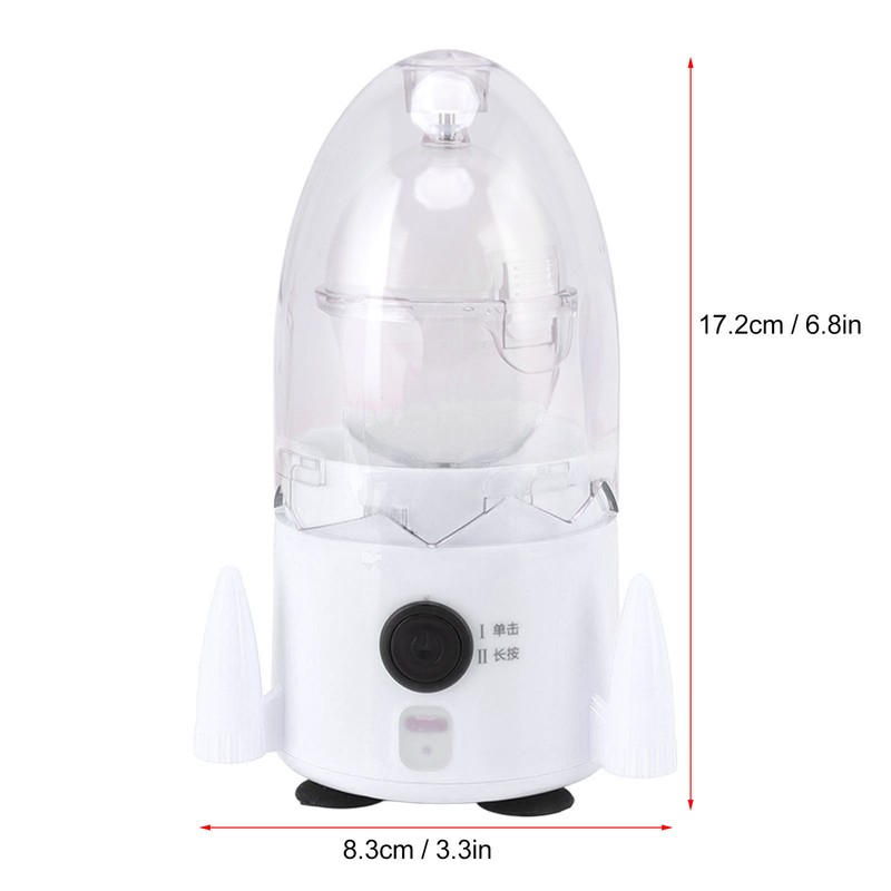 Egg Spinner Rechargeable Silicone Bottom Food Grade ABS Material Golden