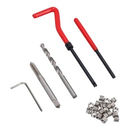 M5 x 0.8mm Thread Tap Repair Cutter kit helicoil 25pc Set Damaged Thread AN075