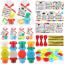 Blosssound 48 Sets Preschool Graduation Gifts for Students Bulk Include Playing Dough Tools Cards Gift Bags for Class of 2025 Preschool Graduate Presents End of Year Kindergarten Grad Party Favors