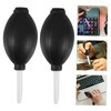 Outanaya 2pcs Tiny Rubber Air Blower Bulbs for Camera Lens