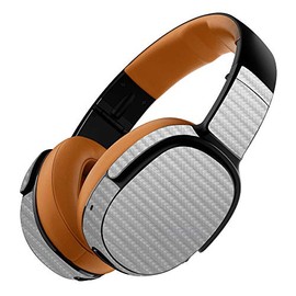 MightySkins Carbon Fiber Skin for Skullcandy Crusher 360 Wireless - Cold Steel | Protective, Durable Textured Carbon Fiber Finish | Easy to Apply, Remove, and Change Styles | Made in The USA