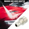 Hihaha Pressure Washer Coupler/Outer Male Washer Gun Adapter Universal for