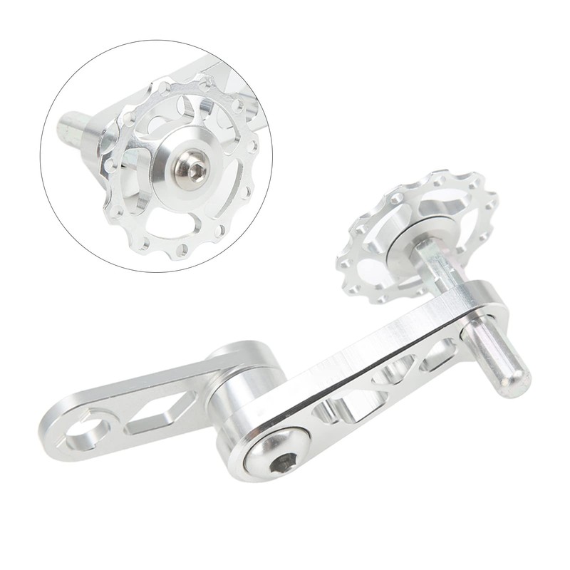 Bicycle Chain Tensioner for Single Speed Folding Bikes, Aluminum Alloy
