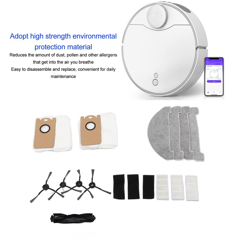 Floor Sweeper Accessories Set Easy to Change Soft Strong Water