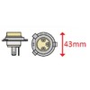 LUKS H4 75/70W 24V Bulb 24/24 V, 75/70 W, P43t