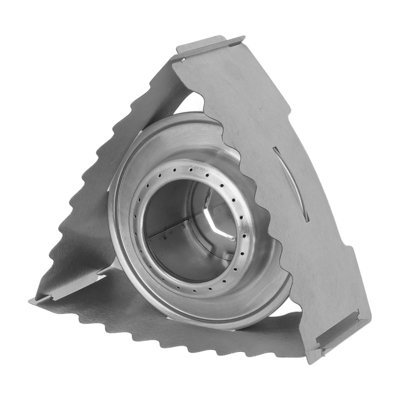 Outdoor Portable Camping Stove Stainless Steel Mini Backpacking Stove for