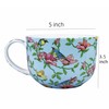 24oz Large Coffee Cups Soup Mugs with Handles Traditional Large