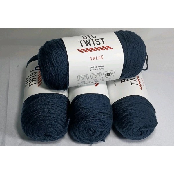 Big Twist 4 Skiens Big Twist Value Yarn 6 Oz/