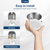 Amico Recessed Lighting 4 Inch, 4 Pack 5CCT Flat LED