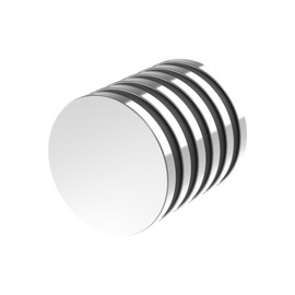 AplysiaTech Exactly N52 Grade 1.25”Dx0.125”H - 6 Pack, Most Powerful Rare Earth Magnets - 5/4" Dia x 1/8" Thick,True Super Strong Large Neodymium Disc Magnets