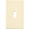 Lutron Fassada 1-Gang Matte Toggle Switch/Toggler Wallplate, FW-1-AL, Almond