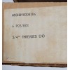 NIBCO BRONZE GATE VALVE T29 3/4" 200 WOG. CASE OF