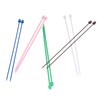 20Pcs Knitting Needles Multicolour Portable 26cm Sweater Needle Plastic Weaving