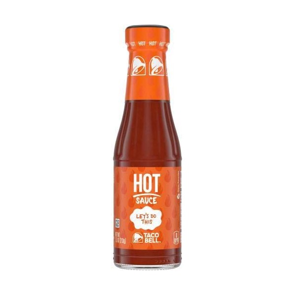 Taco Bell Hot Sauce (Pack of 2)