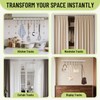 Self Adhesive Ceiling Curtain Track, Ceiling Mount Curtain Rod No