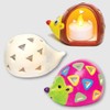 Baker Ross AF713 Hedgehog Ceramic Tealight Holders (Box of 4),